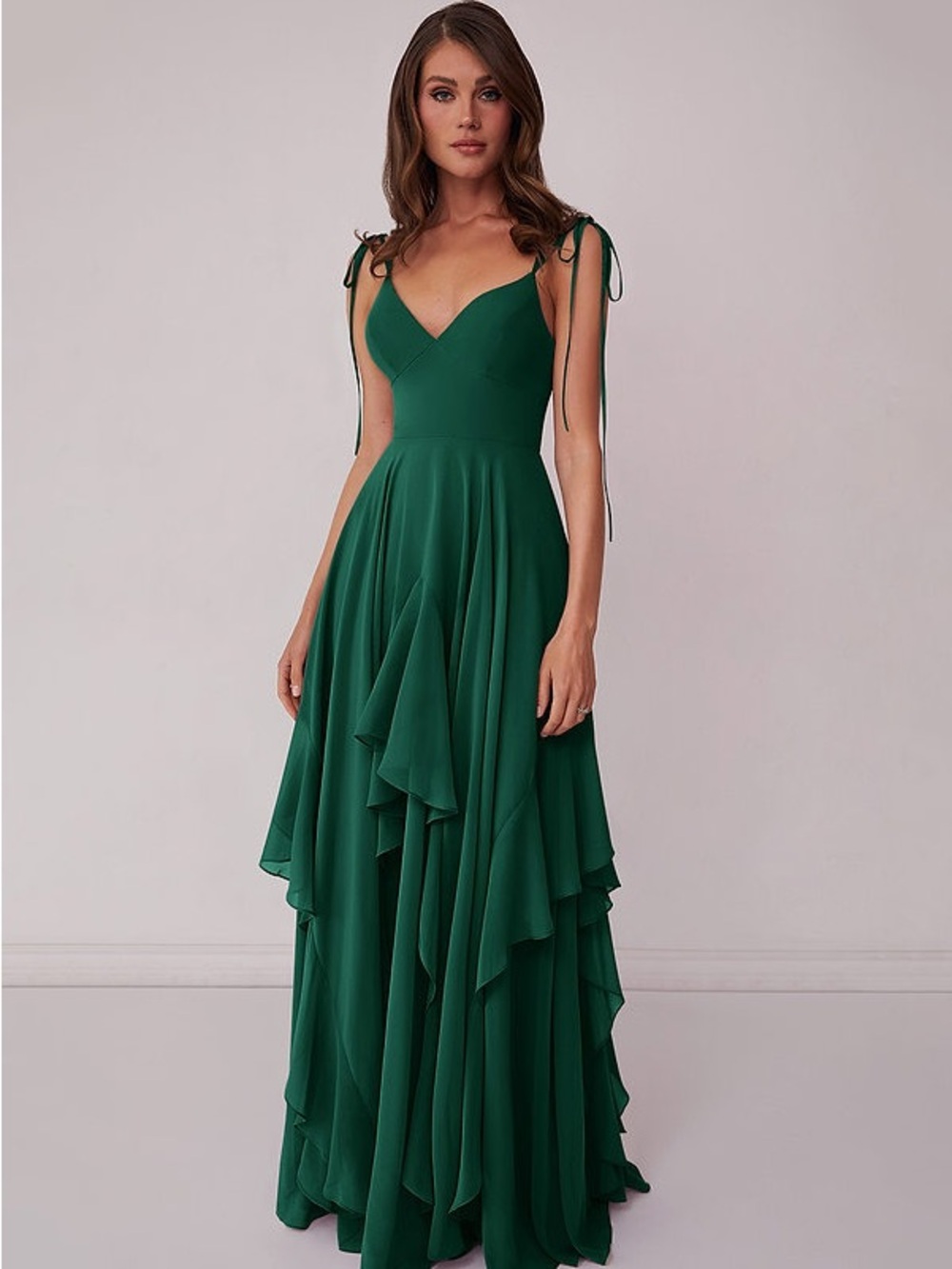 Azazie Emerald Green Bridesmaid Dress